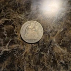 1853 Seated Liberty Half Dollar Circulated