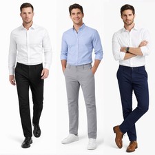 Pantaloni Uomo Casual Eleganti Slim Fit Moderni dalla 42 alla 60 art 705