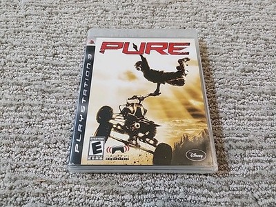 Sony Playstation 3 PS3 Disney Pure Game 2008 Complete CIB + Manual