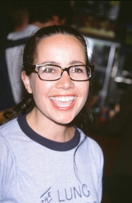 LMP92-015 1990s Actress Comic Janeane Garofalo Celeb Event Orig 35mm COLOR SLIDE