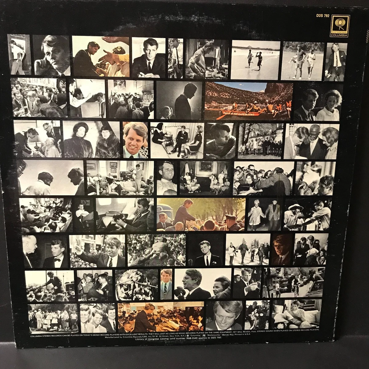 JFK Memorial STEREO MONO Vinyl LP 2 Record Gate Fold Picture Cov John F Kennedy