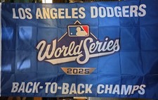 Los Angeles Dodgers 3x5 FT Flag 2025 World Series Champions Los Angeles Dodgers 3x5 FT Flag 2025 World Series Champions