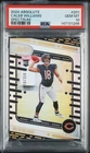2024 PANINI ABSOLUTE SPECTRUM #201 CALEB WILLIAMS ROOKIE RC 10/350 PSA 10