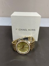 Michael Kors Women's Darci Gold-Tone Stainless Steel Bracelet Watch 39mm MK3191
