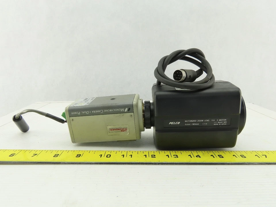 Монохромная камера ARM Electronics B380 EIA DC12V/AC24V с зум-объективом Pelco - Изображение 4 из 4