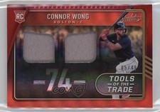 2022 Absolute Tools of the Trade 2 Swatch Spectrum Red 5/49 Connor Wong lb9