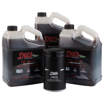 Doc's Diesel 15W-40 SEMI Oil Kit Fits RAM 6.7L/5.9L Cummins 1989-2024 | 05083285
