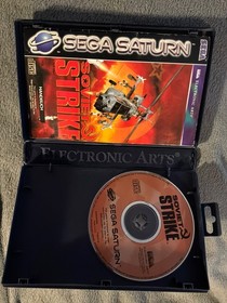Sega Saturn: Soviet Strike  OVP mit Anleitung