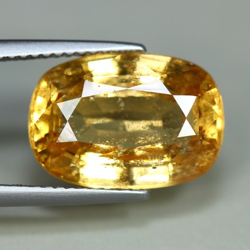 8.45 Cts_Loose Stone_100 % Natural Unheated Imperial Yellow Grossular Garnet - 第 1/3 張圖片