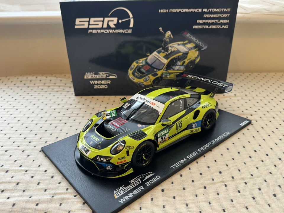 Spark 1/18 Porsche 911 911.2 GT3 R ADAC GT Masters 2020 Champion SSR Performance - Image 2 of 4