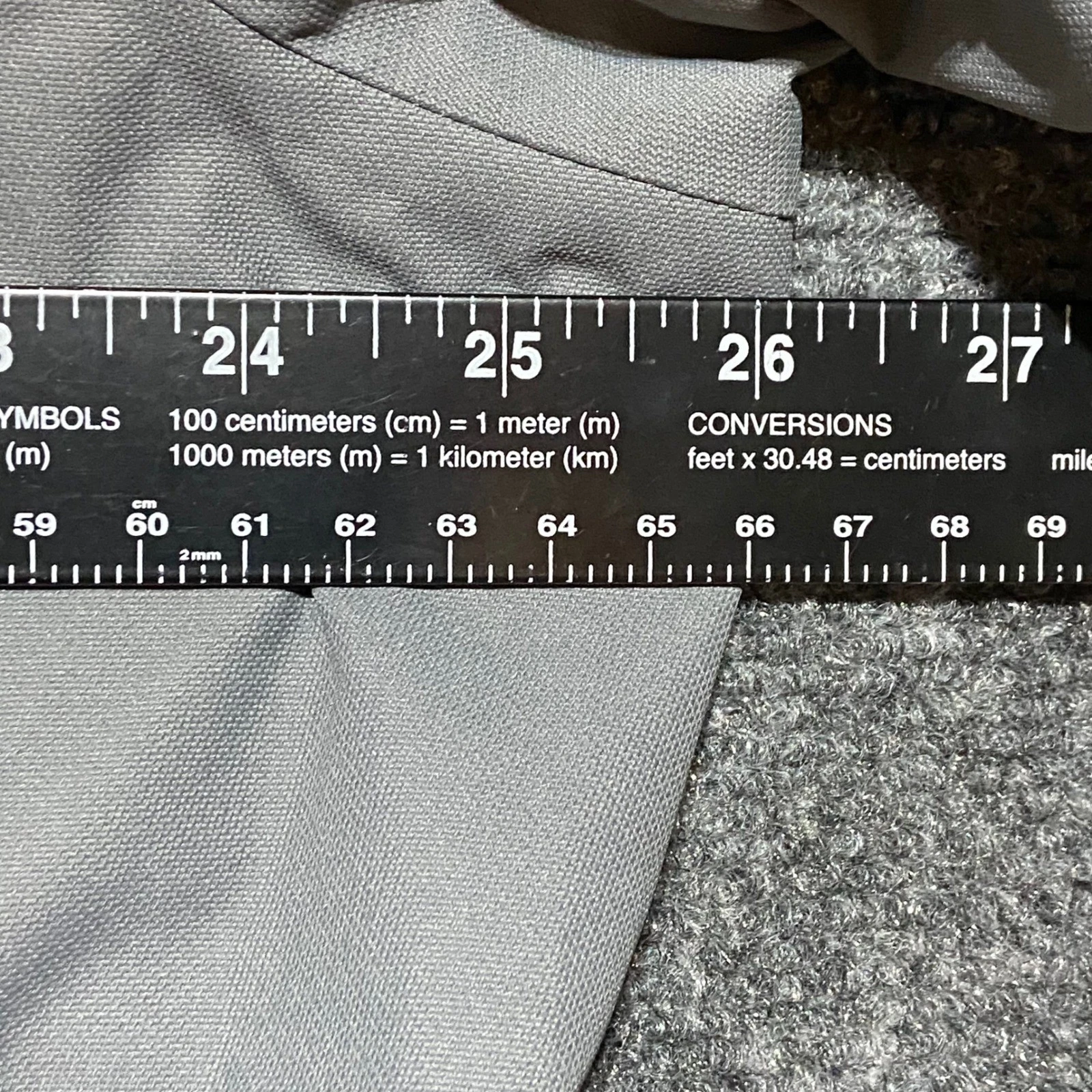 Columbia Mens Hikebound II Jacket L Grey Waterproof Omni-Tech Hooded WM2619-039 image 10