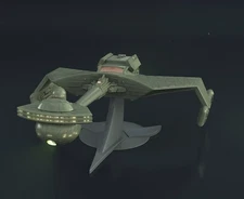 Star Trek Klingon D7 Battle Cruiser 1/350 scale Model Kit Large25  W Base