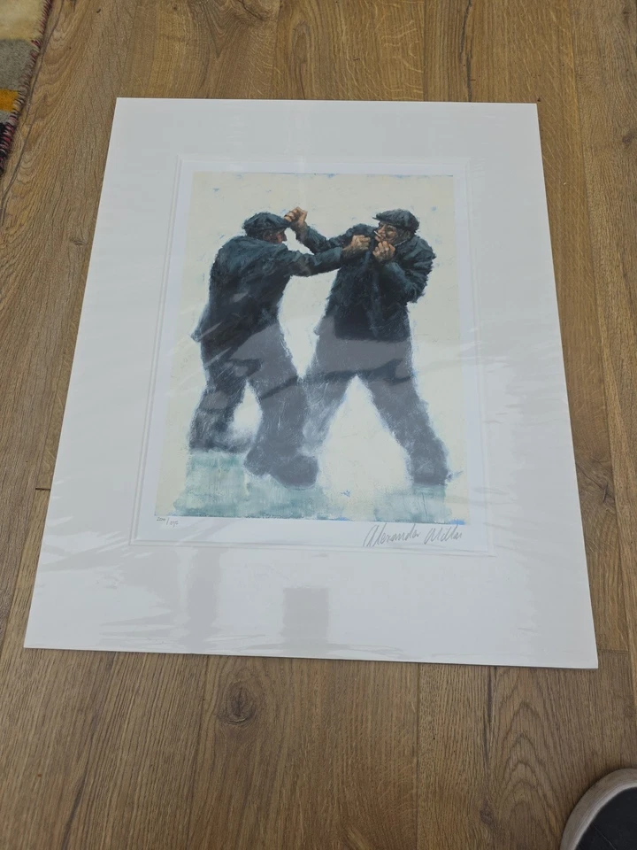 alexander millar limited edition Framed Print Signed “Marquis of Queensbury” - Image 1 of 4