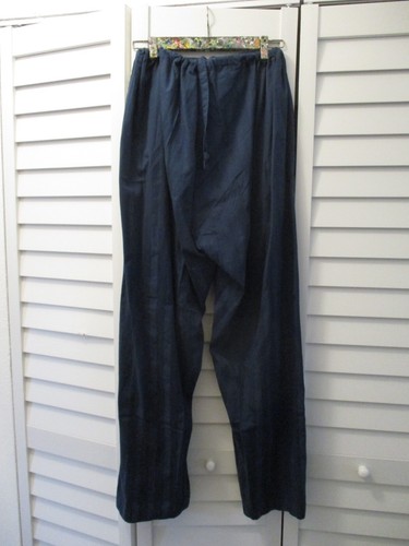 Bonsoir Neiman Marcus dark blue stripes England pyjamas pajamas 2XL XXL - Picture 7 of 7