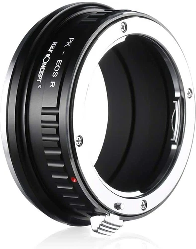 K&F Concept Lens Adapter for Pentax K PK Mount SLR Lens to Canon EOS R Cameras