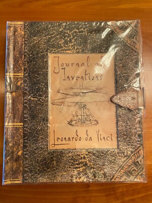 Journal of Inventions Leonardo da Vinci, Brand New, Factory-sealed, Ships Free