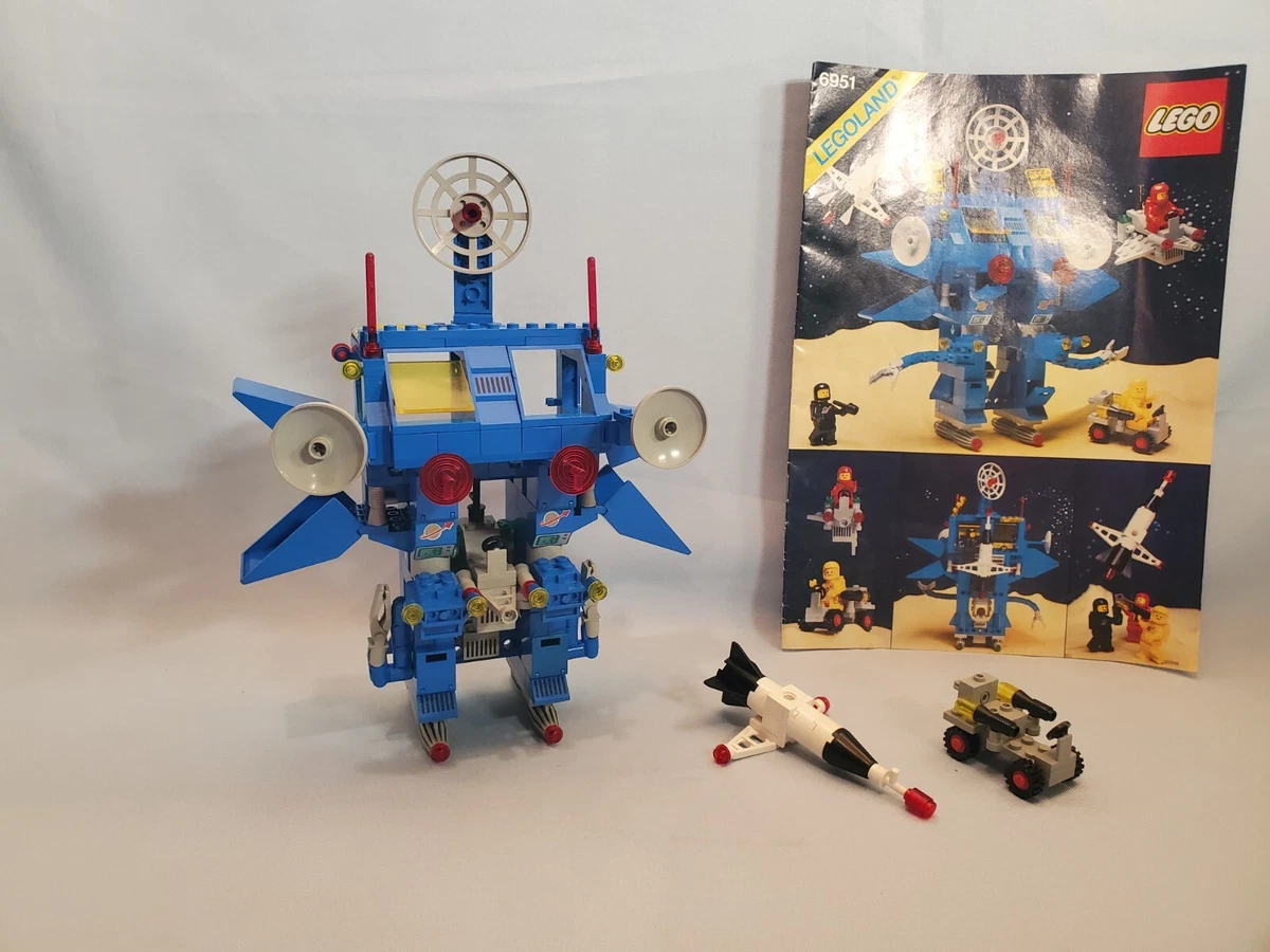 LEGO Space System 6951 Robot Command Center Instruc 1 Missing Piece No Figs