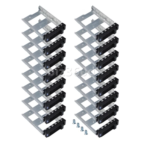 16X Fujitsu 3.5"Hot Swap Tray Caddy A3C40152045 for M1 M2 M3 M4 M5 RX2530 RX2540