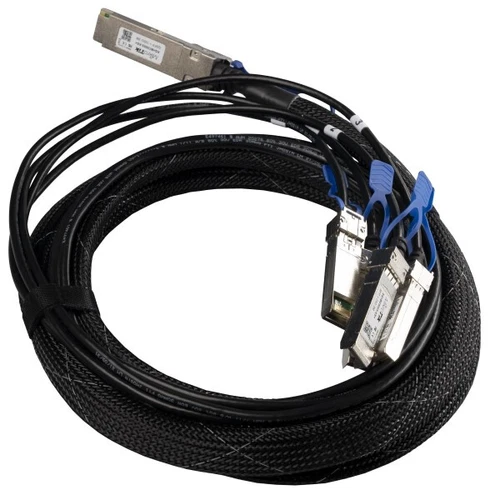 XQ+BC0003-XS+ MikroTik QSFP28 breakout cable, 3m