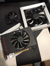 amd radeon rx 5500 xt 8gb w/ a 140mm and 92mm Case Fan