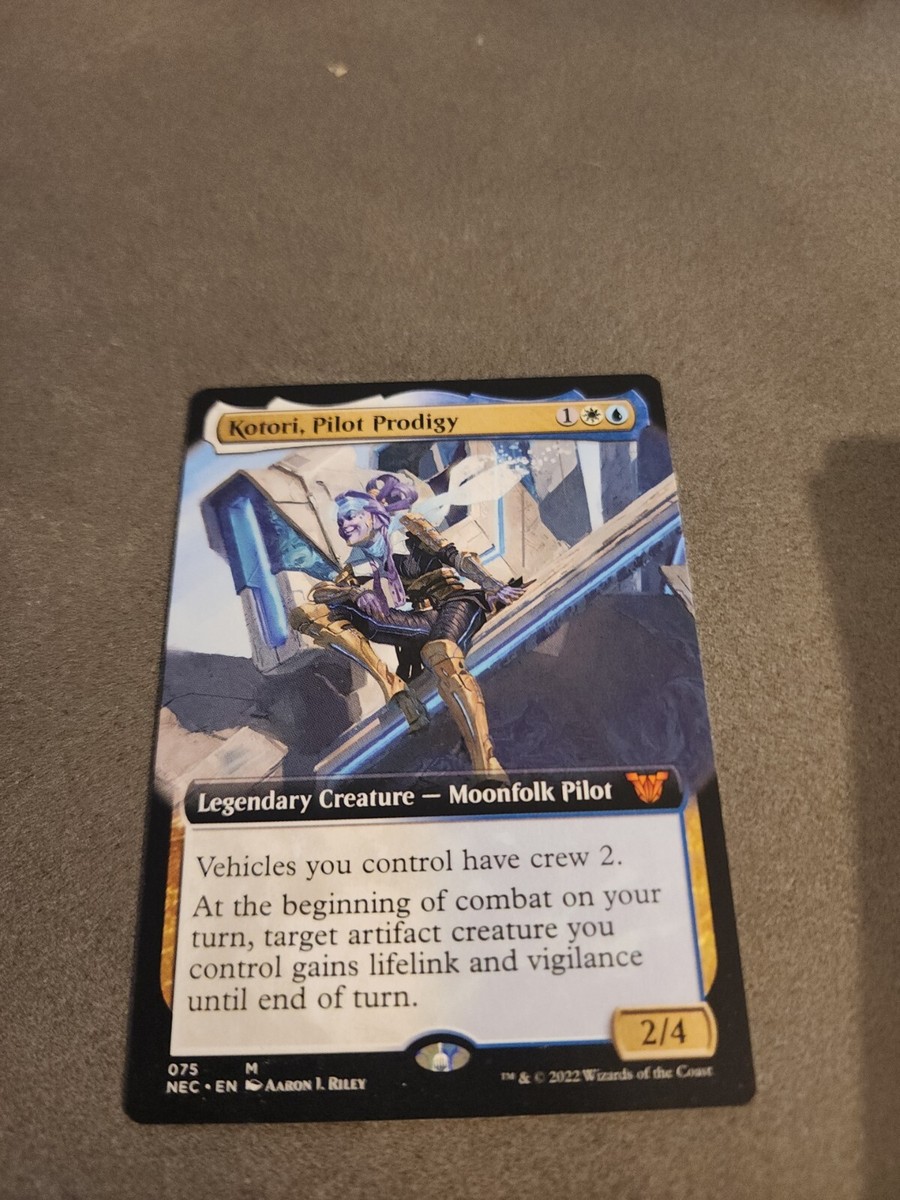 MTG Borderless Kamigawa: Neon Dynasty NEC Kotori, Pilot Prodigy