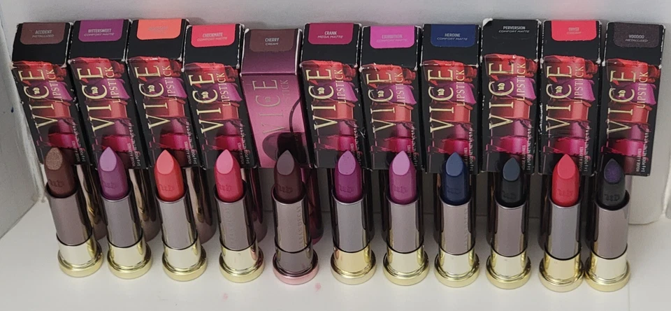 URBAN DECAY VICE LIPSTICK 0.11 oz /3.4 g FULL SIZE RARE COLORS (PICK YOUR SHADE) - Image 2 of 3