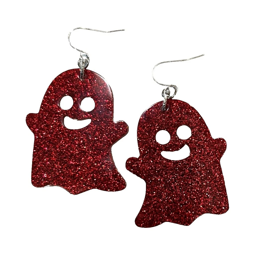 Pendientes de Moda Rubí de resina