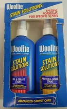 Vintage Woolite Stain Solutions Advanced Carpet Care Liquid Carper Cleaner 1997