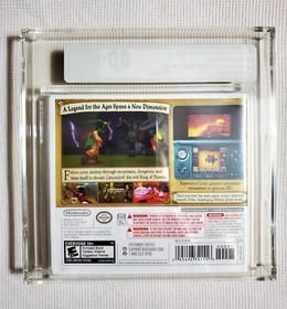 Brand New LEGEND OF ZELDA OCARINA OF TIME 3DS Graded VGA 80+ Sealed WATA PSA USA