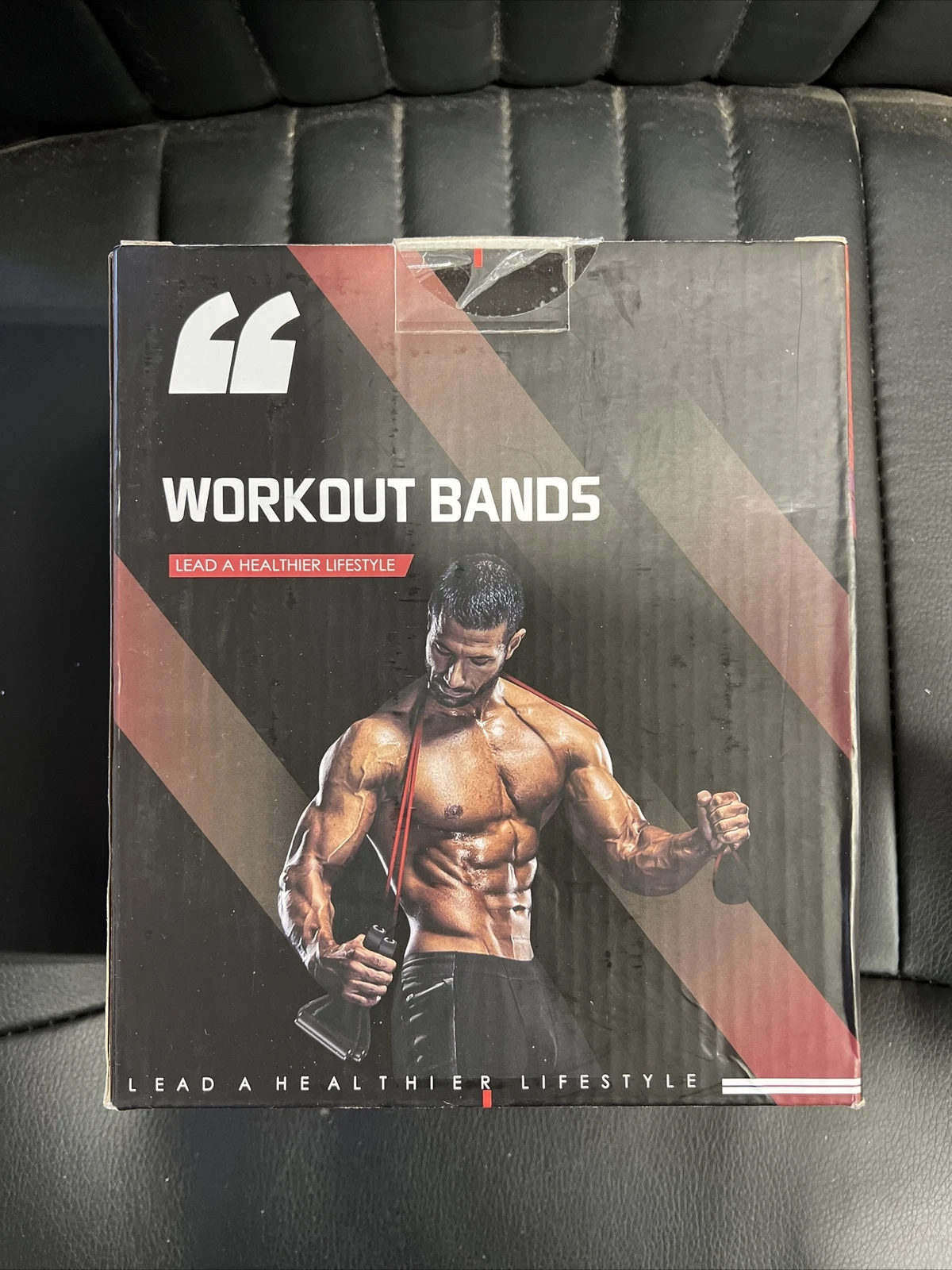 Lead a Healthier Lifestyle Resistance Workout Band Set New