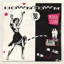 (L857) Petula Clark, Downtown - 1988 - 7" vinyl