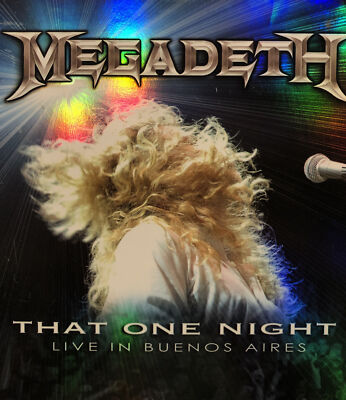 (未使用･未開封品)That One Night: Live in Buenos Aires [DVD] Megadeth That One Night Live Buenos Aires DVD 2007 slipcase