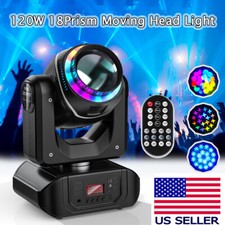 18 Prism 150W LED Moving Head Stage Light DMX Disco DJ KTV Party Gobo Light Show