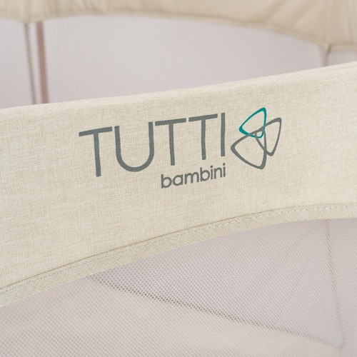 Tutti Bambini Hexa Playpen in Ecru with travel bag stows away in 60 seconds - 第 7/11 張圖片