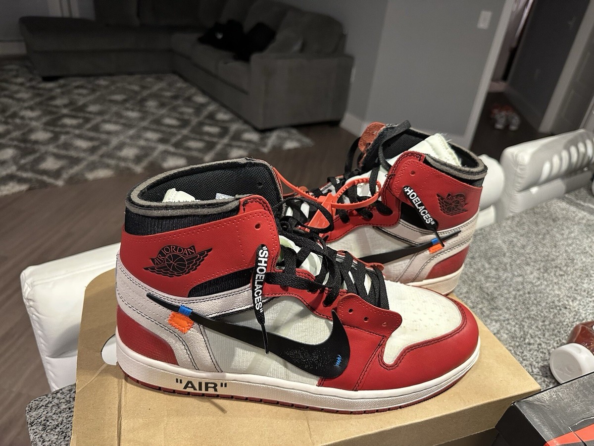 Size 14 Jordan Retro OG x Off-White High Chicago 887223552383