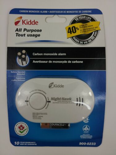 Kiddle Carbon Monoxide Detector Battery Operated 900-0233 - Picture 1 of 2