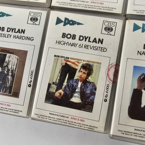 Bob Dylan Rolling Stones Cassette Tape Bundle CBS Indonesia King's Ind RARE Lot - Picture 7 of 10