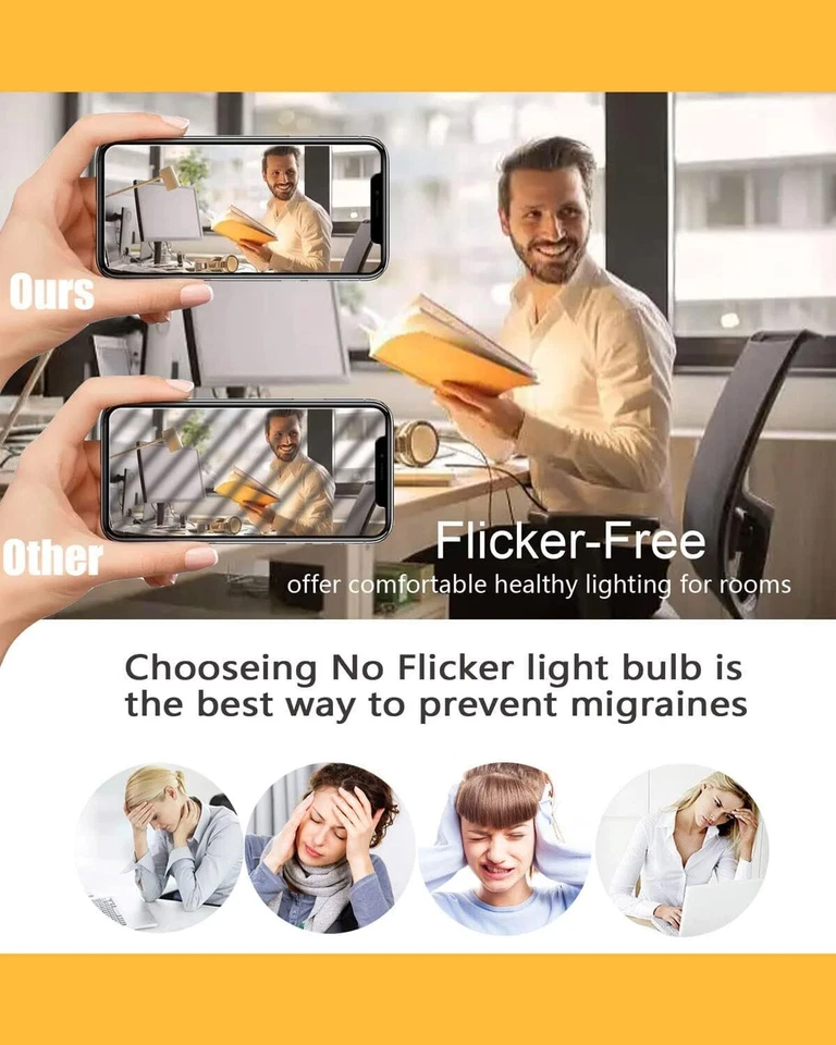 Diodesy 4PK LED Chandelier Light Bulb, GY6.35 Bi-Pin Base, 5W, 60W, 2700K 550LM - Image 4 of 4