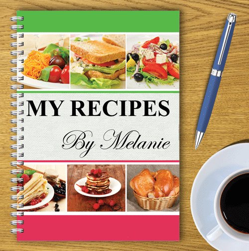 a5 personalised recipe planner write your own recipes healthy recipe