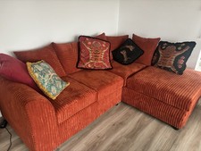 Cord Right Facing Sofa Brand New 