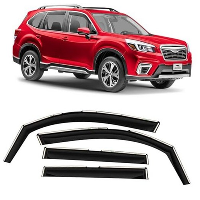 #ad in Channel Extra Durable Rain Guards for Subaru For Forester 19 24 In channel $91.56