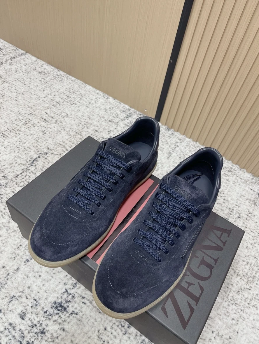 Blue Casual Shoes Ermenegildo Zegna for Men for sale | eBay