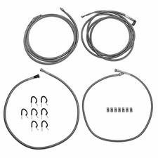 For Pontiac Firebird 1999-2002 W Ls1 Quick Fix Fuel Kit Braided Mdff0029ss