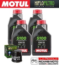 Cutting Kit 4 OIL [MOTUL] 5100 10w50 + FILTER Kawasaki Z 900 RS 2020 2021
