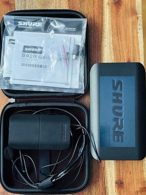 Shure Duraplex BLX4 Wireless Receiver Transmitter & Mic Complete Set