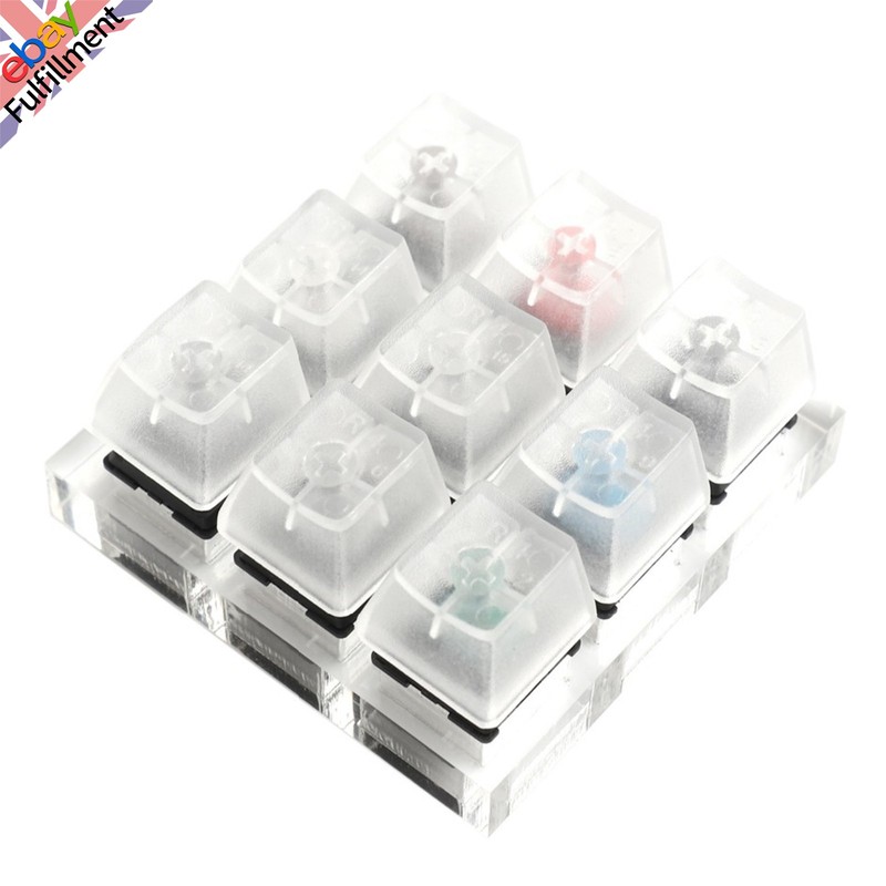 9-Key Switch Tester Sampler Keycap MX Switch for Cherry Mechanical Keyboard