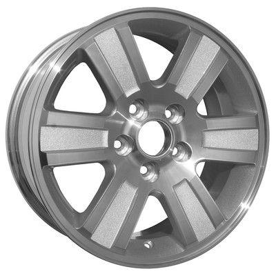 Used 16x7 Rims Used 16x7 Machined and Painted Silver Wheel fits 560-03638 | eBay