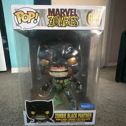 Funko Pop! Marvel Zombies Zombie Black Panther #699 Walmart Exclusive Bobblehead