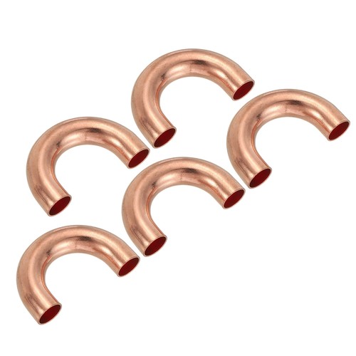 5Pcs 3/8" OD 26x41mm Elbow Copper Pipe Fitting Sweat Solder Connection