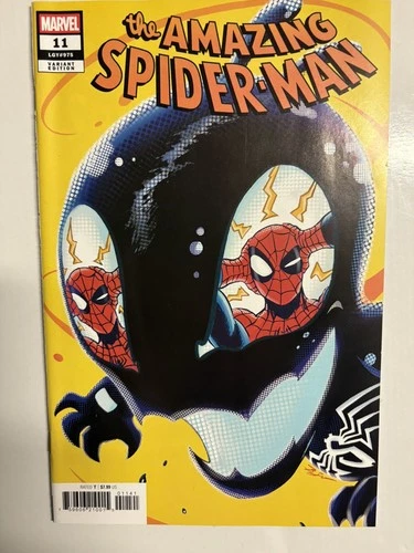 THE AMAZING SPIDER-MAN #11 NM 2025 1ST PRINT BEN SU 1ST SYMBIE COVER